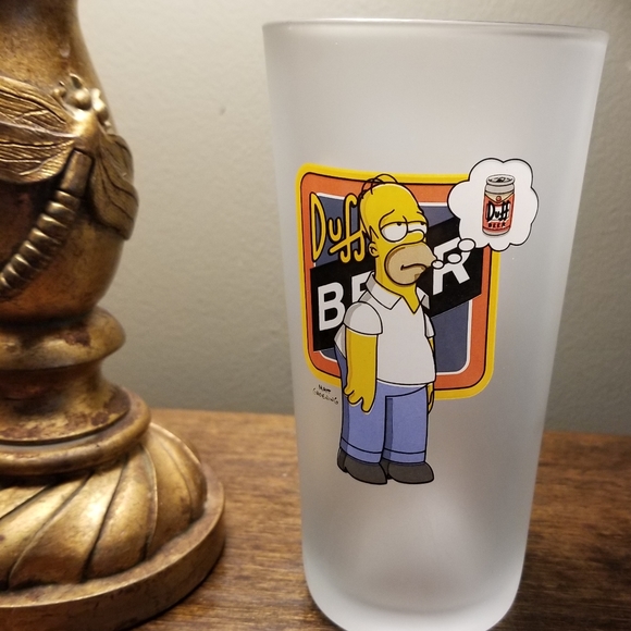 The Simpson's Duff Beer Glass Homer - Picture 6 of 8